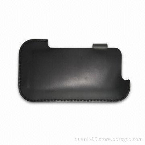 Leather Case for Mobile Phone, with Fashionable Design and Magnetic Button